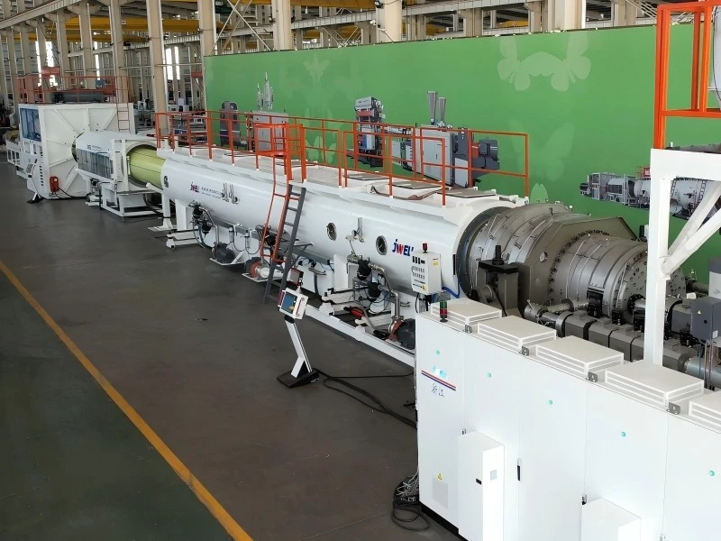 Large Diameter Water Supply and Gas Supply HDPE Pipe Extrusion Line Large Diameter Water Supply and Gas Supply HDPE Pipe Extrusion Line
